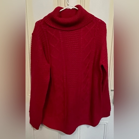 inStyle Sweaters - MyStyle l Fuchsia Turtleneck